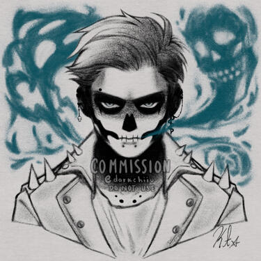 Vanitas / Commission for @Seasaltpepper